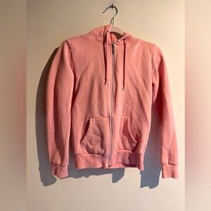 Light pink zip up
